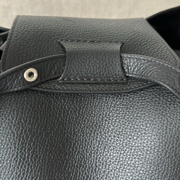 CELINE NEW Never used medium size CELINE black grained calfskin leather Big Bag - Picture 6 of 14